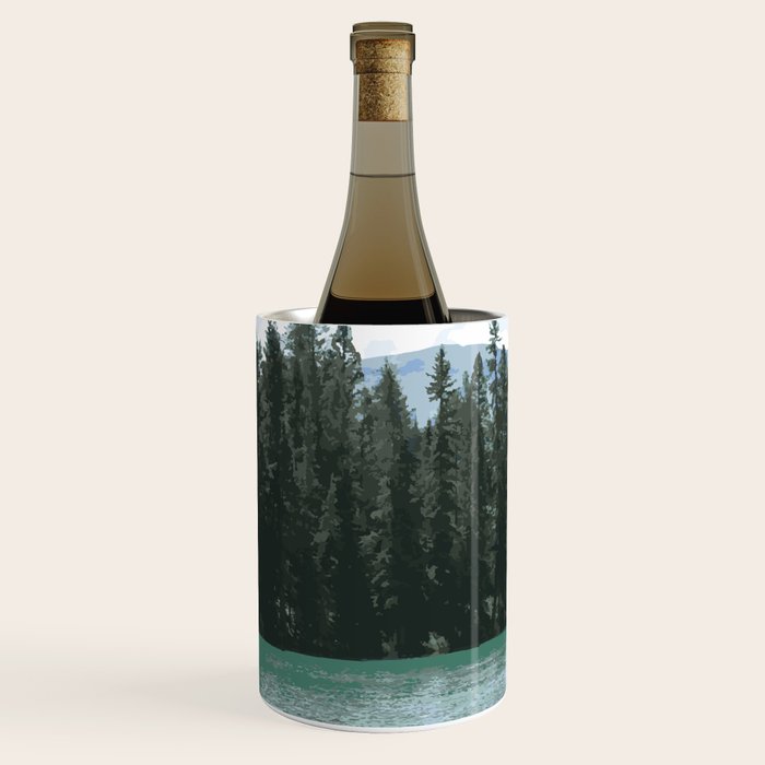 Mountain Waters Calming and Clear Wine Chiller Gallery Image 2