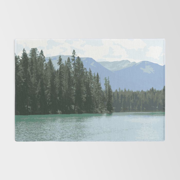Mountain Waters Calming and Clear Rug Gallery Image 2
