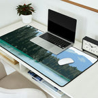 Mountain Waters Calming and Clear Desk Mat Gallery Image 2