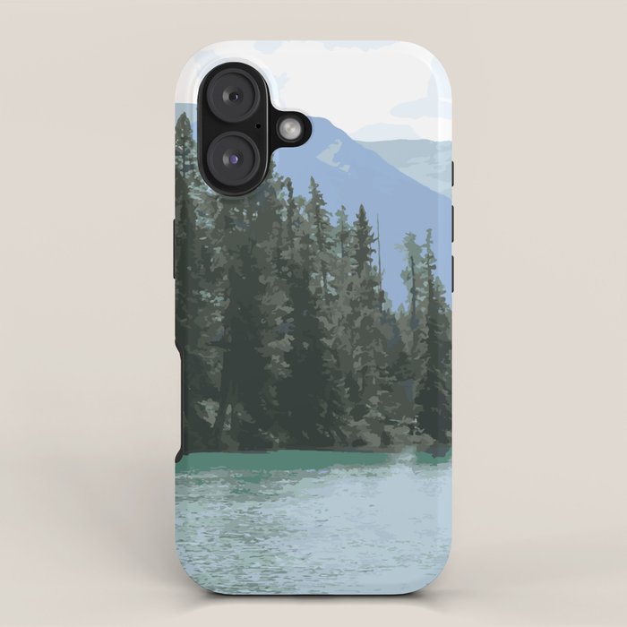 Mountain Waters Calming and Clear iPhone Case Gallery Image 1