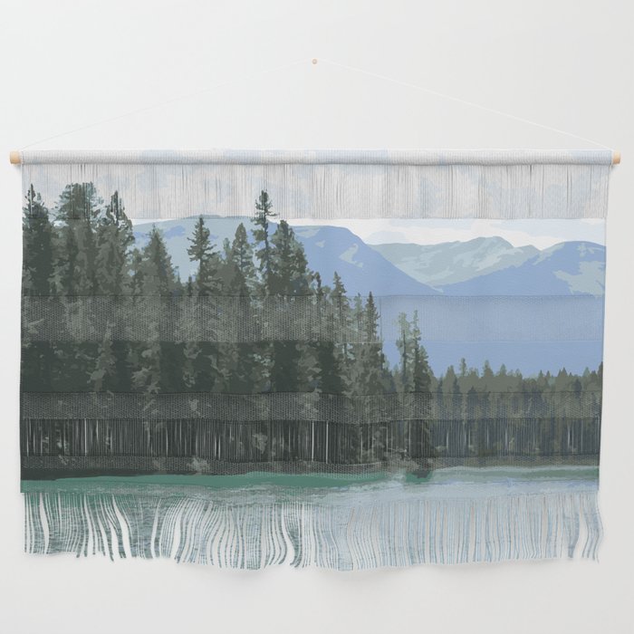 Mountain Waters Calming And Clear Wall Hanging Gallery Image 1