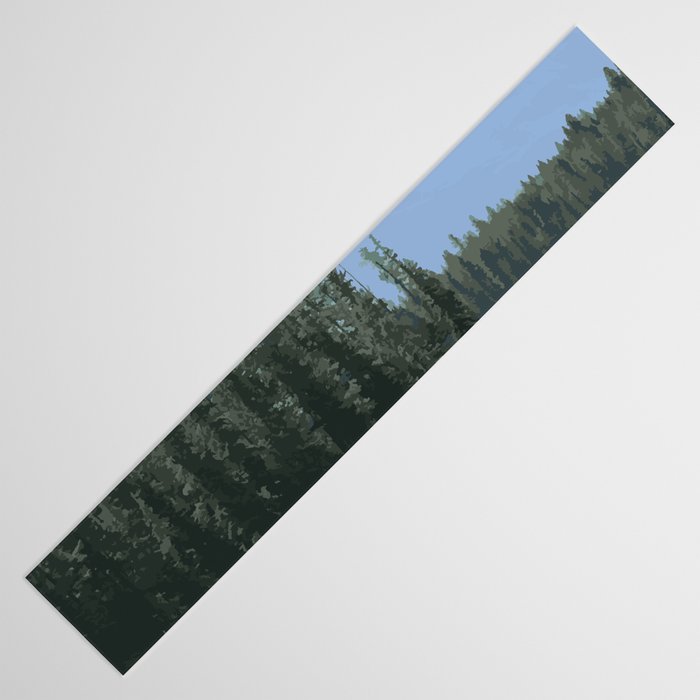 Mountain Waters Calming and Clear Table Runner Gallery Image 3