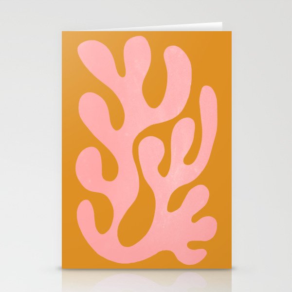Lilac & Sundown: Matisse Paper Cutouts 03 Stationery Card Gallery Image 2