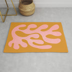 Lilac & Sundown: Matisse Paper Cutouts 03 Rug Gallery Image 1