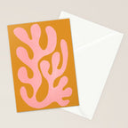 Lilac & Sundown: Matisse Paper Cutouts 03 Stationery Card Gallery Image 2