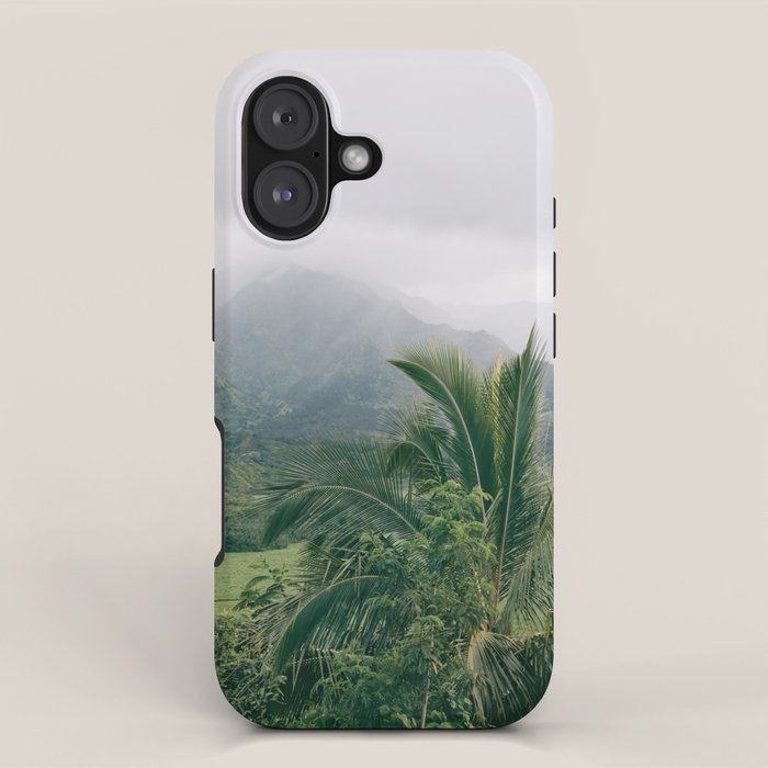 Kauai Hawaii View | Hanalei Valley Landscape Art Print | Nature Travel Photography iPhone Case Gallery Image 1