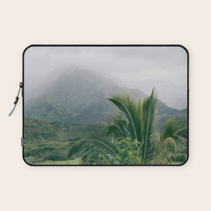 Kauai Hawaii View | Hanalei Valley Landscape Art Print | Nature Travel Photography Laptop Sleeve Gallery Image 1