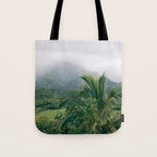 Kauai Hawaii View | Hanalei Valley Landscape Art Print | Nature Travel Photography Tote Bag Gallery Image 1
