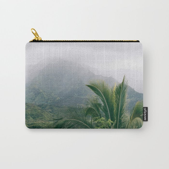 Kauai Hawaii View | Hanalei Valley Landscape Art Print | Nature Travel Photography Carry All Pouch Gallery Image 1