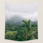 Kauai Hawaii View | Hanalei Valley Landscape Art Print | Nature Travel Photography Wall Tapestry Gallery Image 4