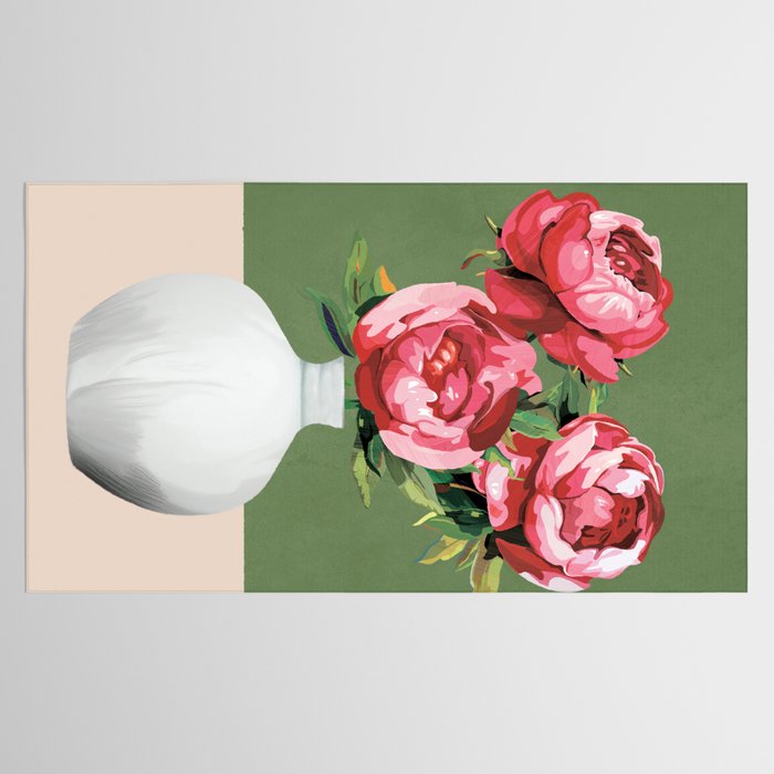 Vase of Flowers 1 Tablecloth Gallery Image 2