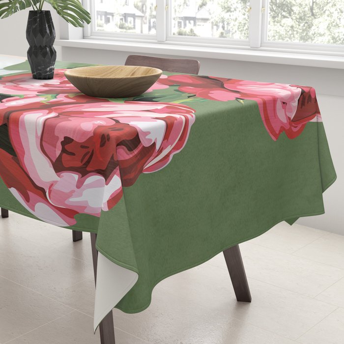 Vase of Flowers 1 Tablecloth Gallery Image 3