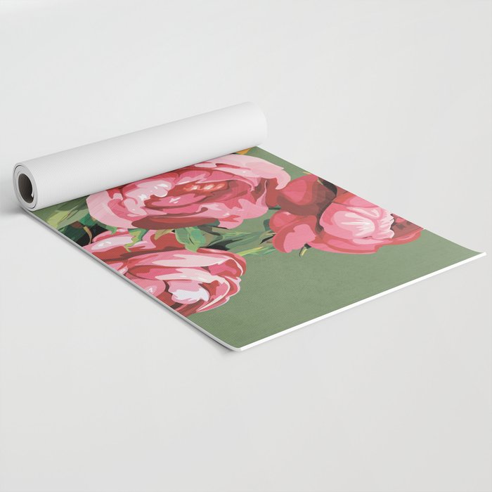 Vase of Flowers 1 Yoga Mat Gallery Image 2