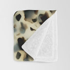 Ivory Acetate Tortoise Shell Throw Blanket Gallery Image 3