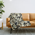 Ivory Acetate Tortoise Shell Throw Blanket Gallery Image 1
