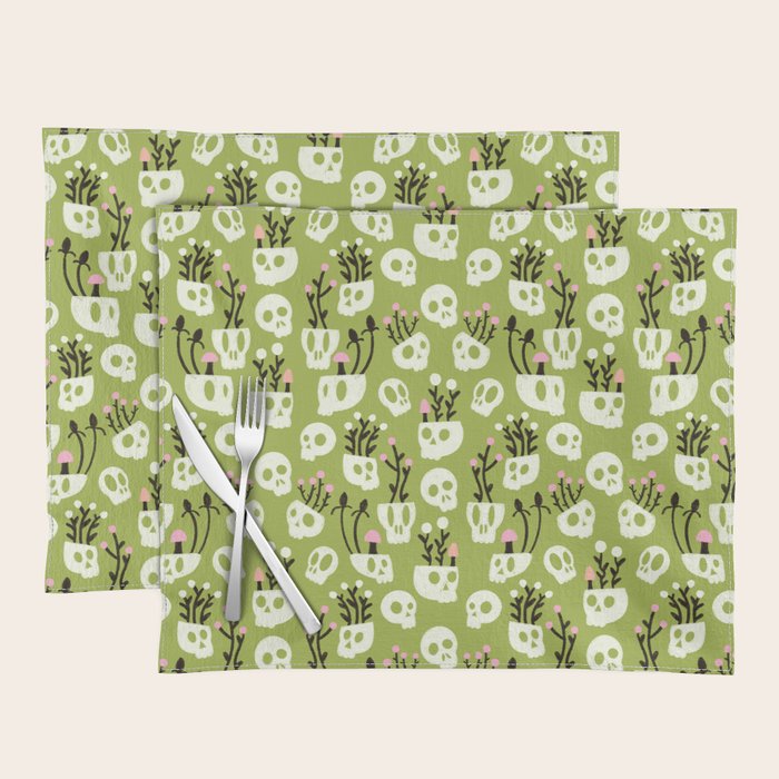 Botanical Heads Will Roll Placemat Gallery Image 1