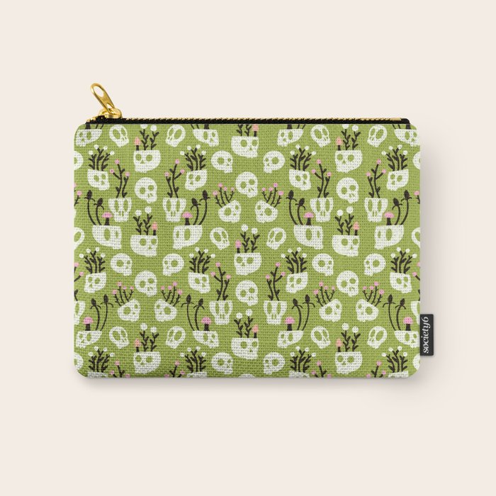 Botanical Heads Will Roll Carry All Pouch Gallery Image 1