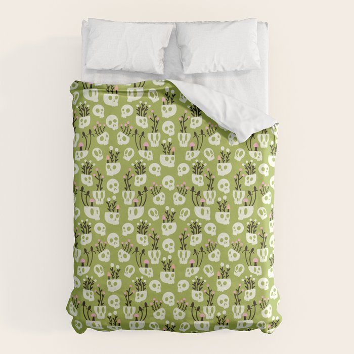 Botanical Heads Will Roll Duvet Cover Gallery Image 6