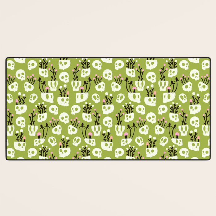 Botanical Heads Will Roll Desk Mat Gallery Image 3