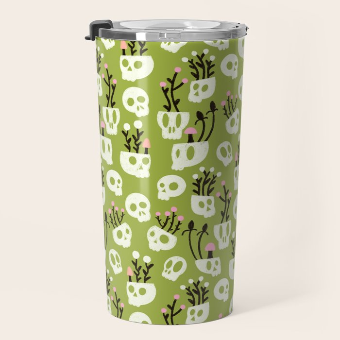 Botanical Heads Will Roll Travel Mug Gallery Image 3