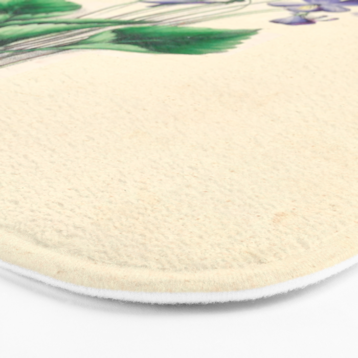  Violets by Clarissa Munger Badger, 1859 (benefitting The Nature Conservancy) Bath Mat Gallery Image 3