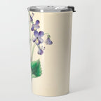  Violets by Clarissa Munger Badger, 1859 (benefitting The Nature Conservancy) Travel Mug Gallery Image 2