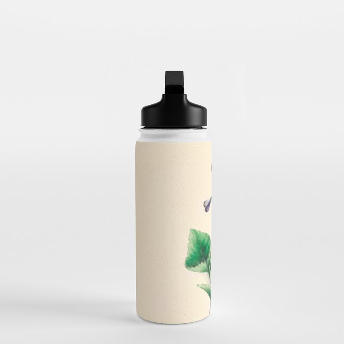  Violets by Clarissa Munger Badger, 1859 (benefitting The Nature Conservancy) Water Bottle Gallery Image 3