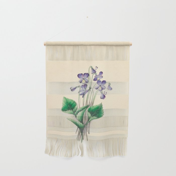  Violets by Clarissa Munger Badger, 1859 (benefitting The Nature Conservancy) Wall Hanging Gallery Image 1