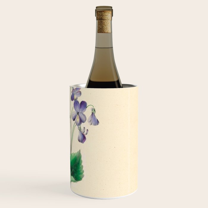  Violets by Clarissa Munger Badger, 1859 (benefitting The Nature Conservancy) Wine Chiller Gallery Image 3