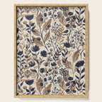 Moody Blooms Dark Neutral Serving Tray Gallery Image 1