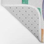 You Got This Rainbow Watercolor Bath Mat Gallery Image 2