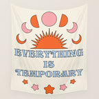 Everything Is Temporary Wall Tapestry Gallery Image 4