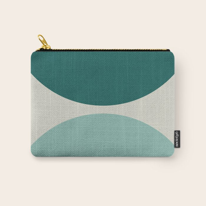 Abstract Geometric 20 Carry All Pouch Gallery Image 1