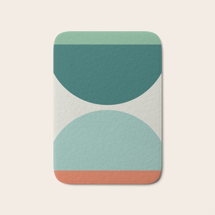 Abstract Geometric 20 Bath Mat Gallery Image 1