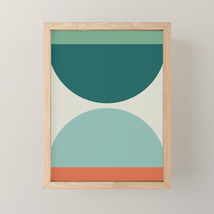 Abstract Geometric 20 Mini Art Print Gallery Image 1