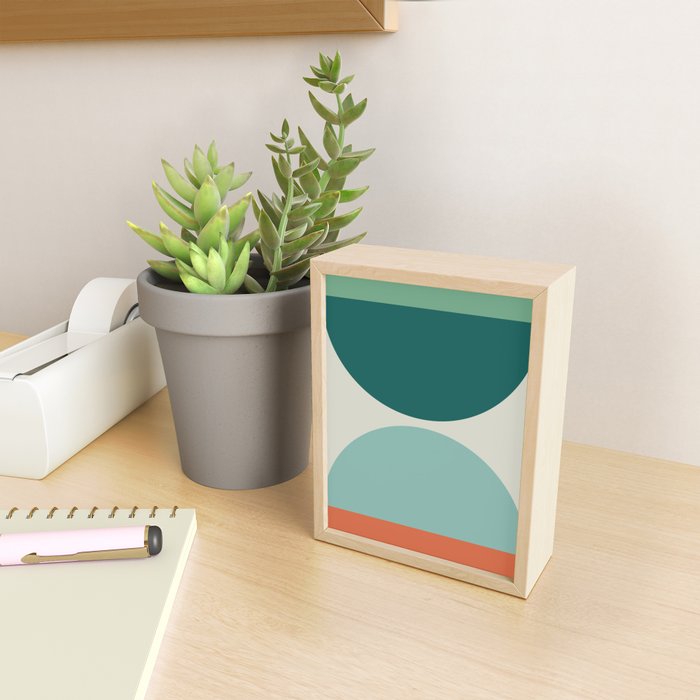 Abstract Geometric 20 Mini Art Print Gallery Image 2