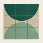 Abstract Geometric 20 Wood Wall Art Gallery Image 1