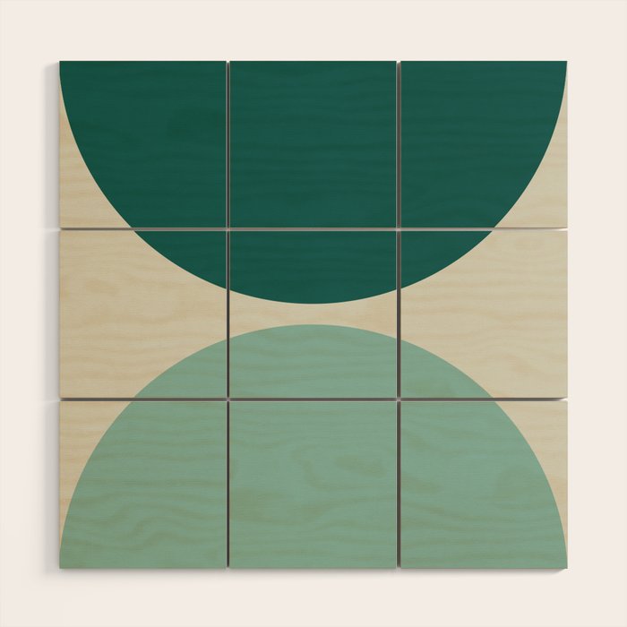 Abstract Geometric 20 Wood Wall Art Gallery Image 1