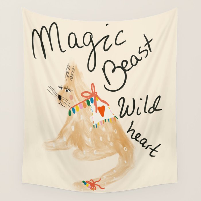 Magic Beast Wall Tapestry Gallery Image 1