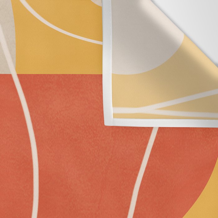 Minimal Colorful Abstract Shapes 11 Wall Tapestry Gallery Image 3