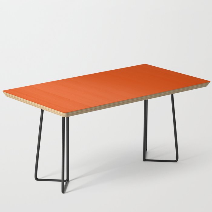 Burnt Orange Coffee Table Gallery Image 1