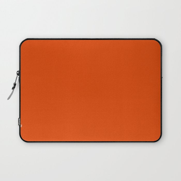 Burnt Orange Laptop Sleeve Gallery Image 1