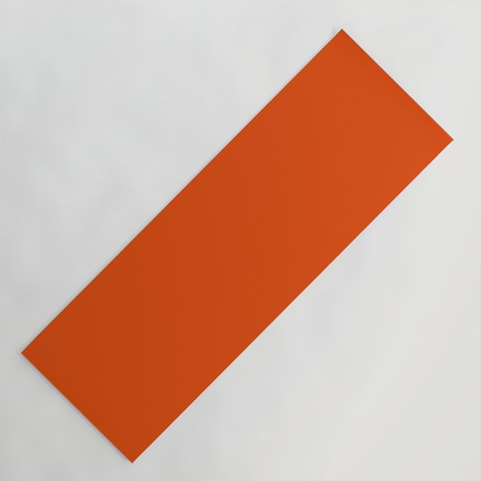 Burnt Orange Yoga Mat Gallery Image 1