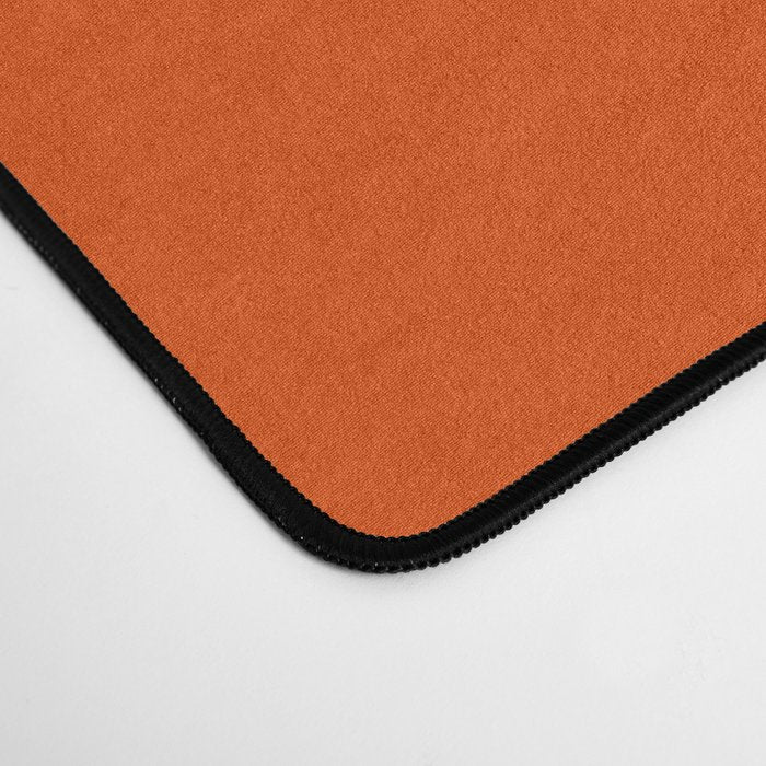 Burnt Orange Desk Mat Gallery Image 4