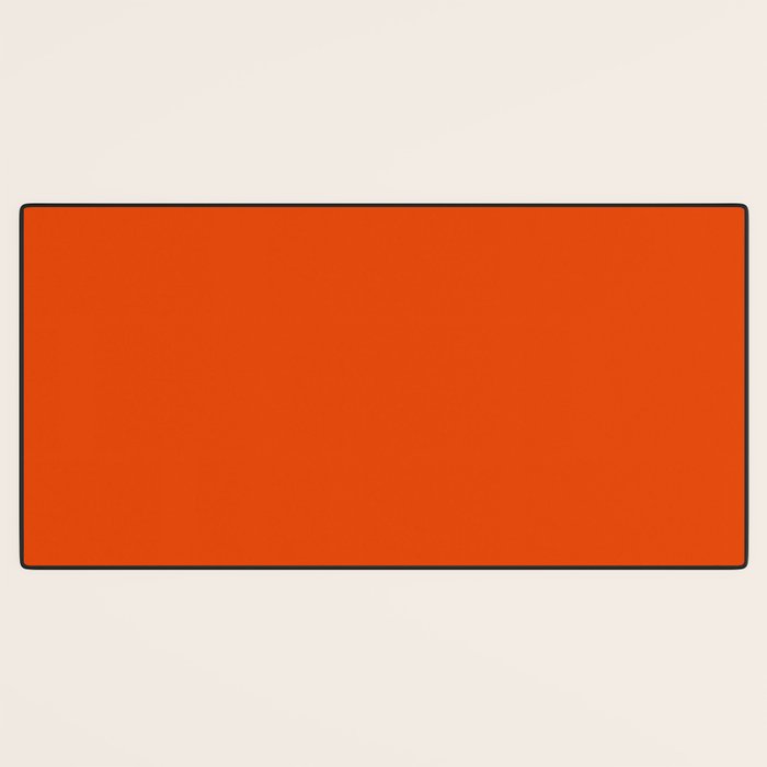 Burnt Orange Desk Mat Gallery Image 3