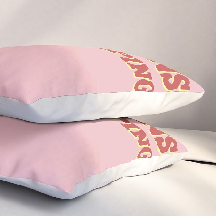 Four Seasons Total Landscaping (Pink) Pillow Sham Gallery Image 3