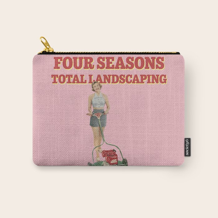 Four Seasons Total Landscaping (Pink) Carry All Pouch Gallery Image 1