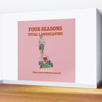 Four Seasons Total Landscaping (Pink) Wall Mural Gallery Image 2