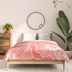 Coral Poppies Comforter Gallery Image 3