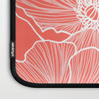 Coral Poppies Laptop Sleeve Gallery Image 3